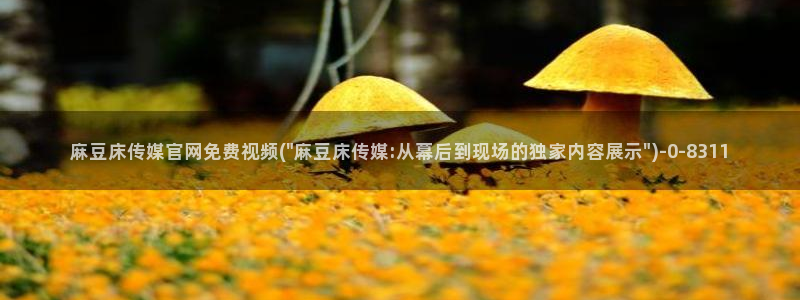 麻豆床传媒映画官网：麻豆床传媒官网免费视频(\