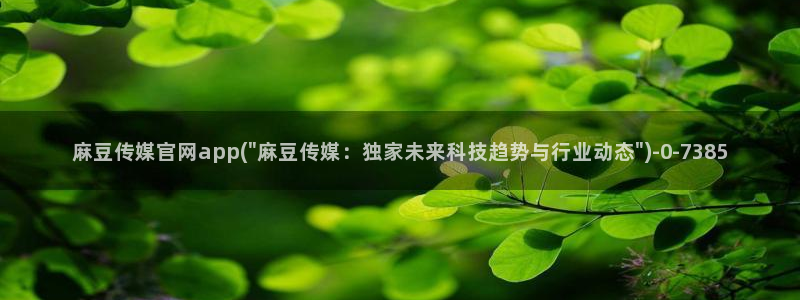 麻豆传媒官网玉米视频：麻豆传媒官网app(\